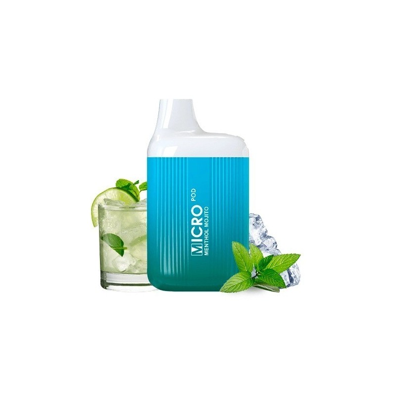 PACK10VAPERMICROPODMENTHOLMOJITO20MG(MOJITO)1