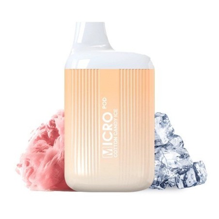 PACK10VAPERMICROPODCOTTONCANDYICE20MG(ALGODÓNDEAZÚCAR)1