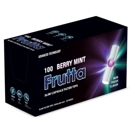 FILTROS FRUTTA CAPSULA MORA-MENTA 6MM (20x100)