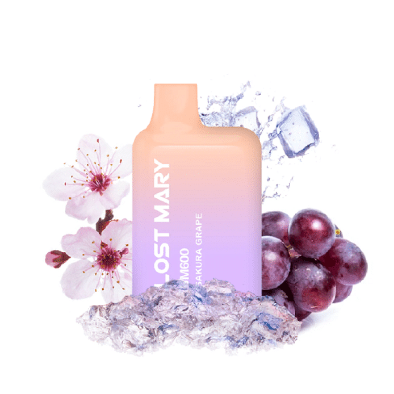 PACK10VAPERDESECHABLELOSTMARYSAKURAGRAPE20MG(UVAMORADAYSAKURA)1