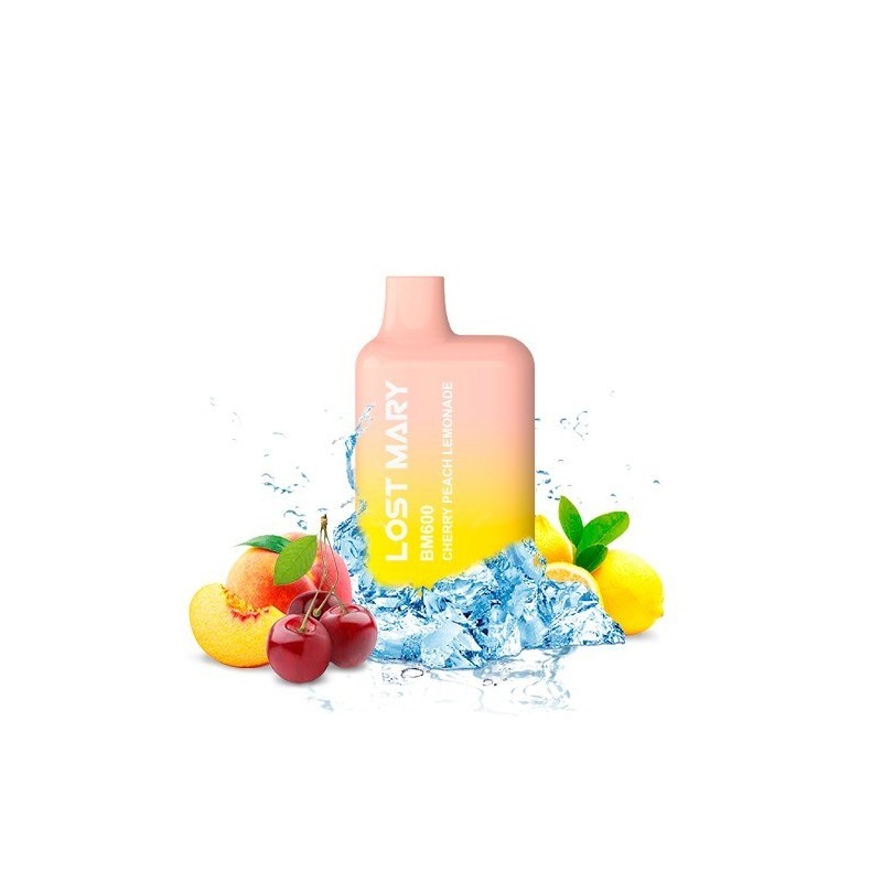 PACK10VAPERDESECHABLELOSTMARYCHERRYPEACHLEMONADE20MG(CEREZA,MELOCOTÓNYLIMONADA)1