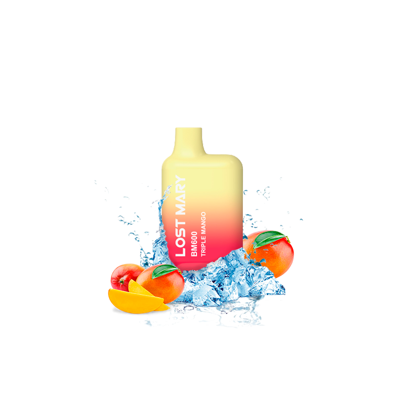 PACK10VAPERDESECHABLELOSTMARYTRIPLEMANGO20MG(MANGO)1