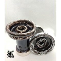 CAZOLETA KAZO BARRO NEGRO/BLANCO