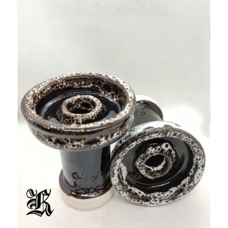 CAZOLETA KAZO BARRO NEGRO/BLANCO