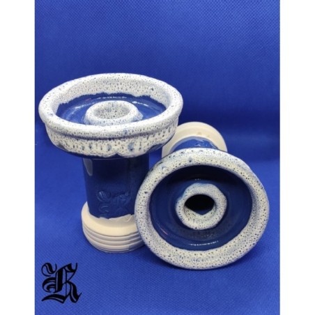 CAZOLETA KAZO BARRO AZUL/BLANCO