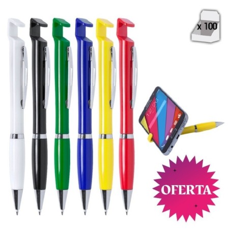 CAJA50BOLIGRAFOSCONSOPORTEMOVILCOLORES1