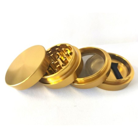GRINDERMETALALUMINIOGOLDEN50MM4PCS1