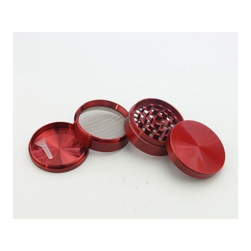 GRINDERALUMINIOCNC4PCS50MMRED1