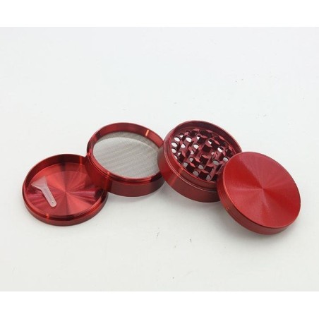 GRINDERALUMINIOCNC4PCS50MMRED1