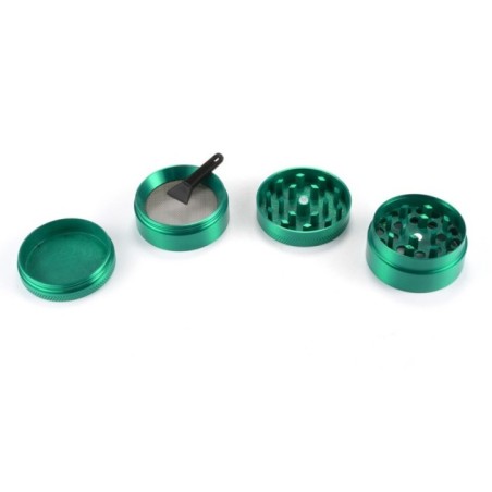 GRINDERALUMINIOCNC4PCS50MMGREEN1
