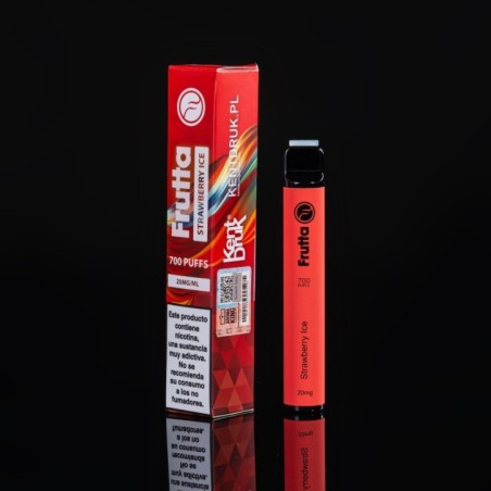 VAPERDESECHABLEFRUTTA20MGSTRAWBERRYICE(FRESAHELADA)1
