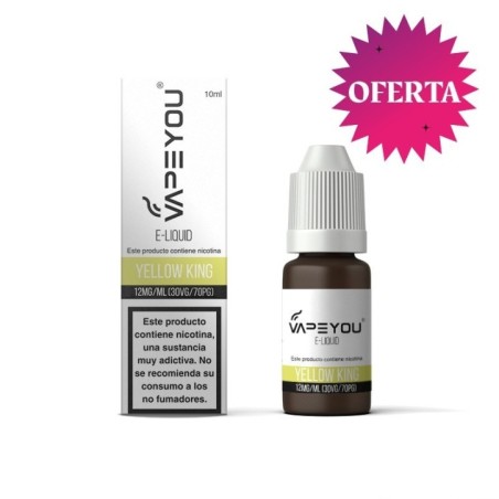 LIQUIDOVAPEYOUYELLOWKING(MELÓN)10ML12MG1