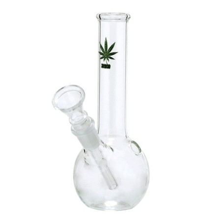 BONG XXX AMSTERDAN LEAF GLASS 16CM
