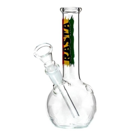 BONG RASTA FLAG GLASS 16CM
