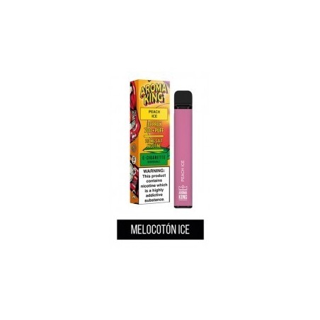 PACK10VAPERDESECHABLEAROMAKING20MGPEACHICE(MELOCOTON)1