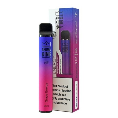 PACK10VAPERDESECHABLEAROMAKING20MGGRAPEENERGY(UVA/BEBIDAENERGETICA)1