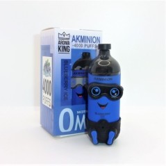 VAPER DESECHABLE AK MINION 0MG BLUEBERRY ICE (ARANDANOS) 4000 PUFFS
