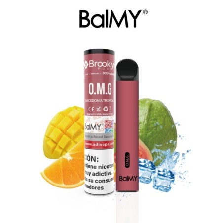 VAPERDESECHABLEBALMYBROOKLYN20MGTROPICAL(O.M.G)1