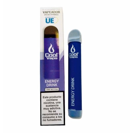 PACK5VAPERDESECHABLECOOLVAPSPUFF20MGENERGYDRINK1