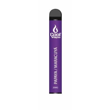 PACK5VAPERDESECHABLECOOLVAPSPUFF20MGPAPAYA/MARACUYA1