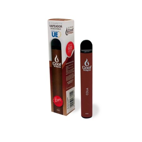 PACK5VAPERDESECHABLESINNICOTINA0MGCOOLVAPSPUFFCOLA1