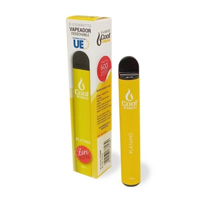 PACK5VAPERDESECHABLESINNICOTINA0MGCOOLVAPSPUFFPLATANO1