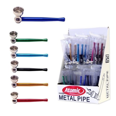 EXP 24 PIPAS ATOMIC METAL FULL  5 COLORES