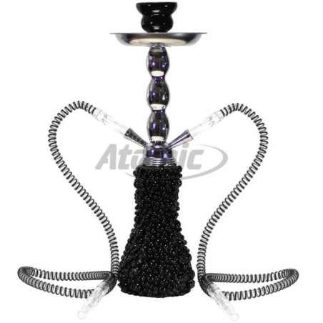 SHISHAATOMICLUXORNEGRA45CMS2MANGUERAS1