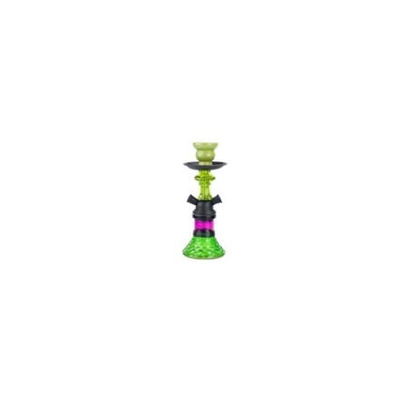SHISHA FUKITA COLOURED VERDE 27CM 1 MANGUERA