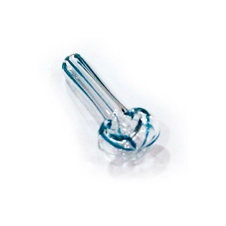 MINI PIPA CRISTAL 5 CM COLORES SURTIDOS