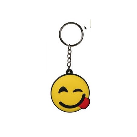 LLAVERO PVC EMOTI GUIÑO