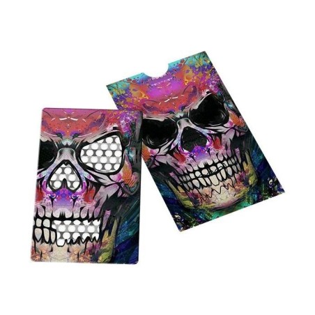 GRINDER TARJETA SKULL TEETH