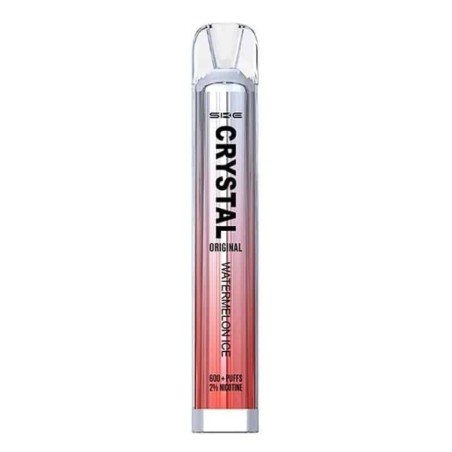 PACK10VAPERDESECHABLESKECRYSTALBARWATERMELONICE20MG(SANDÍA)1