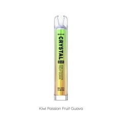 PACK10VAPERDESECHABLESKECRYSTALBARKIWIPASSIONFRUITGUAVA20MG(KIWI,FRUTADELAPASIÓNYGUAYABA)1