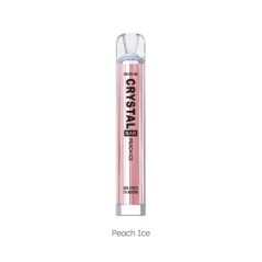 PACK10VAPERDESECHABLESKECRYSTALBARPEACHICE20MG(MELOCOTÓN)1