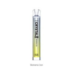 PACK10VAPERDESECHABLESKECRYSTALBARBANANAICE20MG(PLÁTANO)1