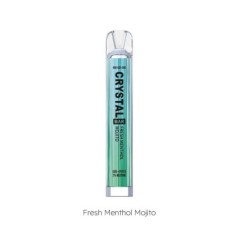 PACK10VAPERDESECHABLESKECRYSTALBARFRESHMENTHOLMOJITO20MG(MENTAFRESCAYMOJITO)1