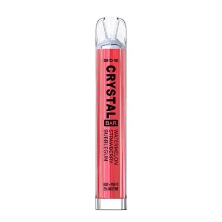 PACK10VAPERDESECHABLESKECRYSTALBARWATERMELONSTRAWBERRYBUBBLEGUM20MG(SANDÍAYCHICLEDEFRESA)1