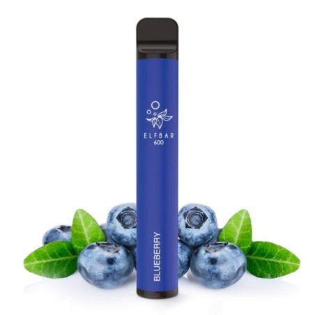 PACK10VAPERDESECHABLEELFBARBLUEBERRY20MG(ARÁNDANOS)1