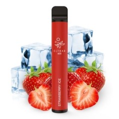 PACK10VAPERDESECHABLEELFBARSTRAWBERRYICE20MG(FRESA)1
