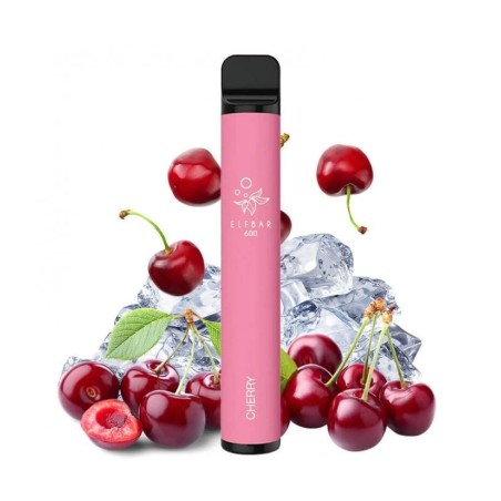 PACK10VAPERDESECHABLEELFBARCHERRY20MG(CEREZA)1