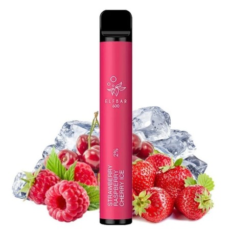 PACK10VAPERDESECHABLEELFBARSTRAWBERRYRASPBERRYCHERRY20MG(FRESA,FRAMBUESAYCEREZA)1