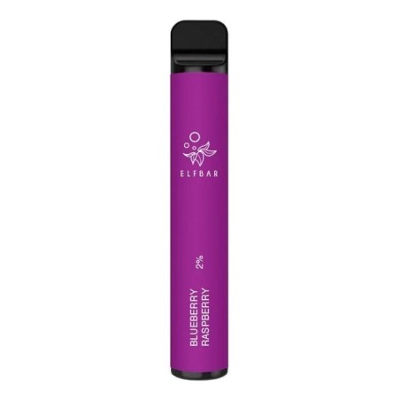 PACK10VAPERDESECHABLEELFBARBLUEBERRYRASPBERRY20MG(ARÁNDANOYFRAMBUESA)1