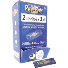 EXPOSITOR PAY-PAY 78 MM + 100 LIBRITOS PAY-PAY 1.1/4