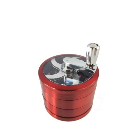 GRINDERMOLINILLOMETALROJO6CM4PCS1