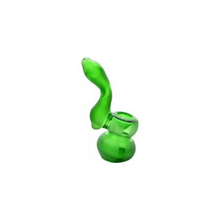 PIPA MINI BUBBLER VIDRIO BOR. 12 CM