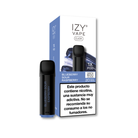 CARGAPODVAPERIZYCLICKBLUEBERRYSOURRASPBERRY20MG(ARÁNDANOSYFRAMBUESA)1