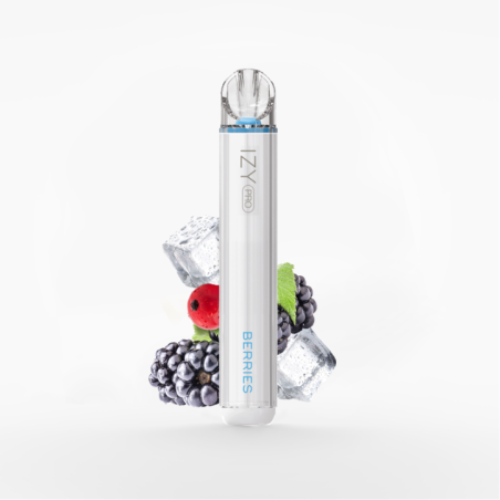 PACK 10 VAPERS DESECHABLES IZY PRO NICOTINA 18MG BERRY MIX (FRUTAS DEL BOSQUE)