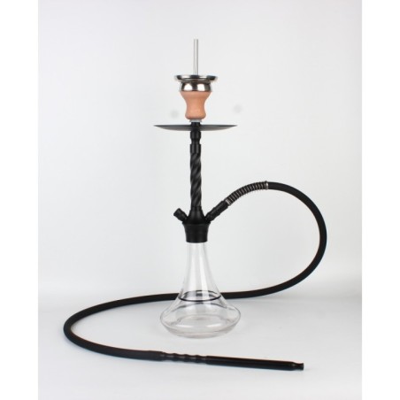SHISHA ALADIN ALUX3 48CM NEGRA