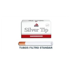 TUBO GIZEH SILVER TIP CARBON 100 (1x10)